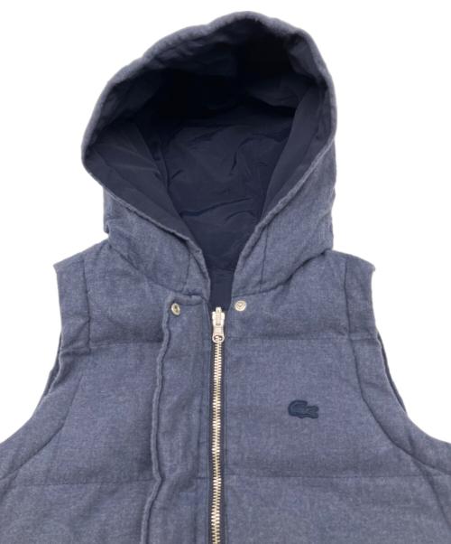 LACOSTE（ラコステ）LACOSTE (ラコステ) 中綿ベスト ネイビー サイズ:34の古着・服飾アイテム