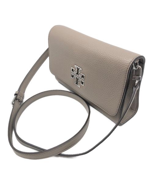 TORY BURCH（トリーバーチ）TORY BURCH (トリーバーチ) ショルダーポーチ ライトグレーの古着・服飾アイテム