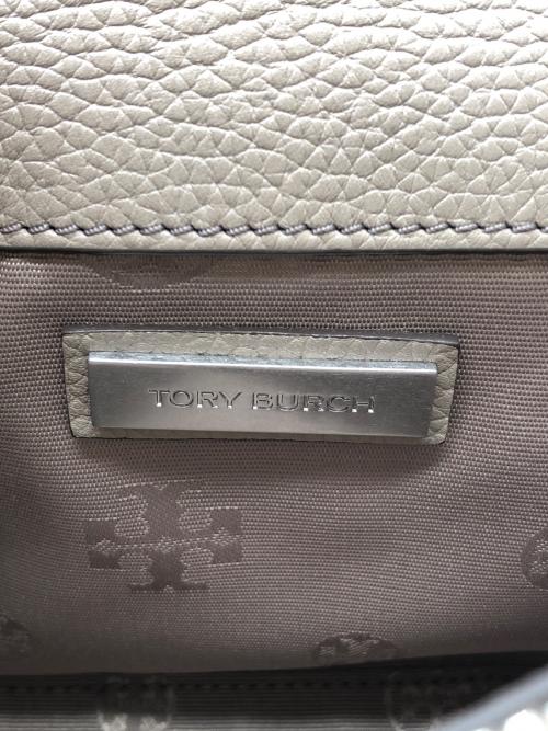 TORY BURCH（トリーバーチ）TORY BURCH (トリーバーチ) ショルダーポーチ ライトグレーの古着・服飾アイテム