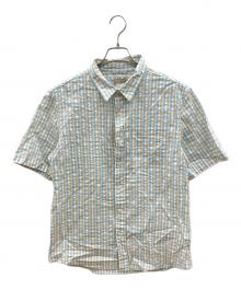 L.L.Bean（エルエルビーン）の古着「00sチェックシャツ　古着」｜ホワイト×ブルー×ブラウン