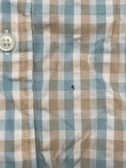 L.L.Bean（エルエルビーン）L.L.Bean (エルエルビーン) 00sチェックシャツ　古着 ホワイト×ブルー×ブラウン サイズ:Lの古着・服飾アイテム