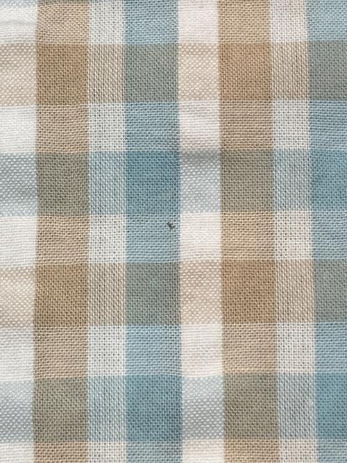 L.L.Bean（エルエルビーン）L.L.Bean (エルエルビーン) 00sチェックシャツ　古着 ホワイト×ブルー×ブラウン サイズ:Lの古着・服飾アイテム