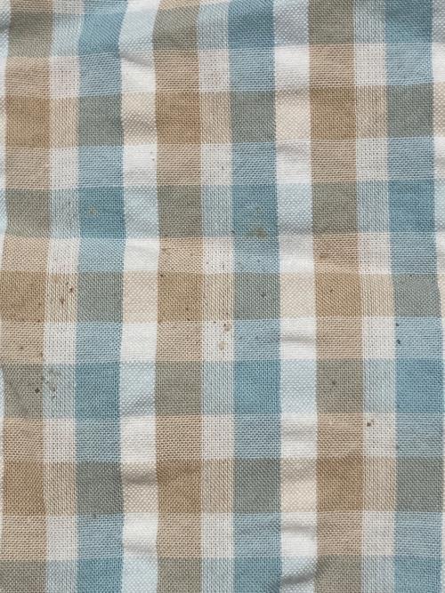 L.L.Bean（エルエルビーン）L.L.Bean (エルエルビーン) 00sチェックシャツ　古着 ホワイト×ブルー×ブラウン サイズ:Lの古着・服飾アイテム