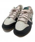 NIKEナイキ）の古着「Dunk Low　(ダンク　ロー)」｜ブラック×アイボリー×グリーン