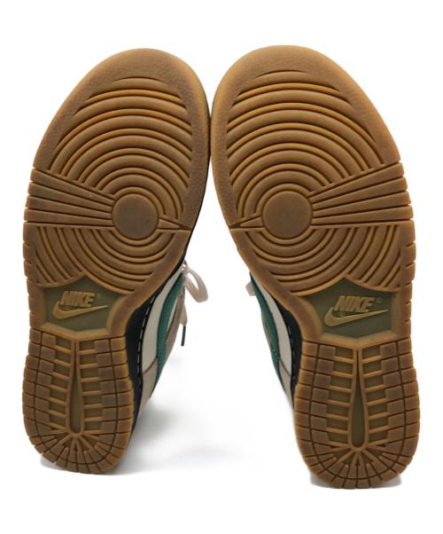 NIKE（ナイキ）NIKE (ナイキ) Dunk Low　(ダンク　ロー) ブラック×アイボリー×グリーン サイズ:27cmの古着・服飾アイテム