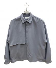 BEAMS（ビームス）の古着「変形シャツ」｜アッシュブルー