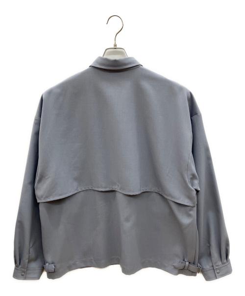 BEAMS（ビームス）BEAMS (ビームス) 変形シャツ アッシュブルー サイズ:Lの古着・服飾アイテム