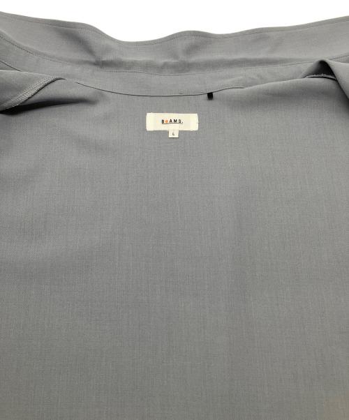 BEAMS（ビームス）BEAMS (ビームス) 変形シャツ アッシュブルー サイズ:Lの古着・服飾アイテム