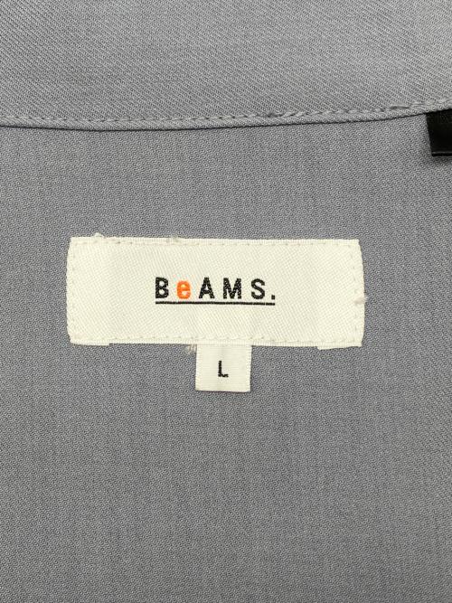 BEAMS（ビームス）BEAMS (ビームス) 変形シャツ アッシュブルー サイズ:Lの古着・服飾アイテム
