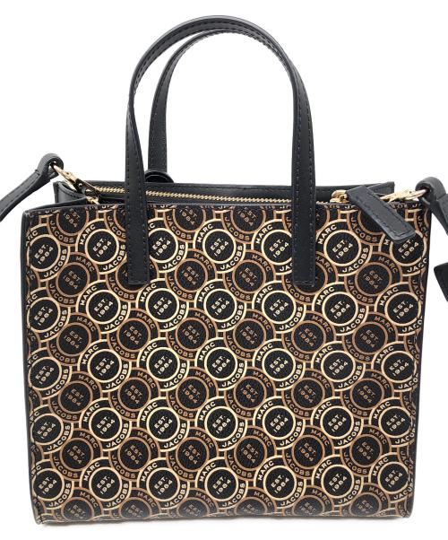 MARC JACOBS（マークジェイコブズ）MARC JACOBS (マーク ジェイコブス) 2WAYバッグ ブラック×ブラウンの古着・服飾アイテム