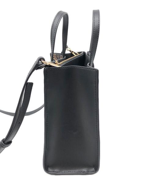 MARC JACOBS（マークジェイコブズ）MARC JACOBS (マーク ジェイコブス) 2WAYバッグ ブラック×ブラウンの古着・服飾アイテム