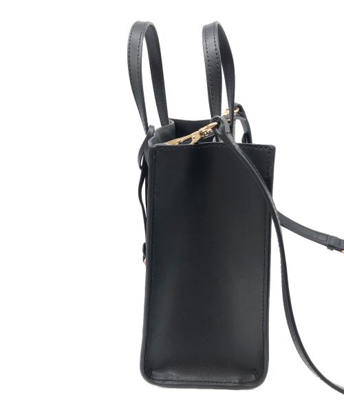 MARC JACOBS（マークジェイコブズ）MARC JACOBS (マーク ジェイコブス) 2WAYバッグ ブラック×ブラウンの古着・服飾アイテム