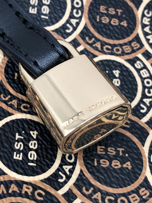 MARC JACOBS（マークジェイコブズ）MARC JACOBS (マーク ジェイコブス) 2WAYバッグ ブラック×ブラウンの古着・服飾アイテム