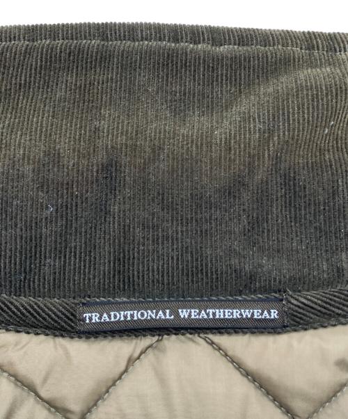 Traditional Weatherwear（トラディショナルウェザーウェア）Traditional Weatherwear (トラディショナルウェザーウェア) 中綿ジャケット カーキ サイズ:38の古着・服飾アイテム