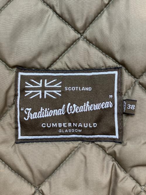 Traditional Weatherwear（トラディショナルウェザーウェア）Traditional Weatherwear (トラディショナルウェザーウェア) 中綿ジャケット カーキ サイズ:38の古着・服飾アイテム