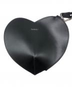 YAHKIヤーキ）の古着「ショルダーバッグ　ハート型」｜ブラック