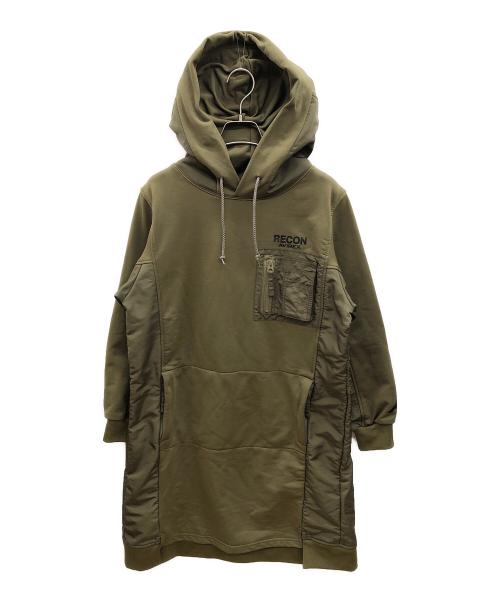 AVIREX（アヴィレックス）AVIREX (アヴィレックス) FLYERS LONG PARKA カーキ サイズ:Mの古着・服飾アイテム