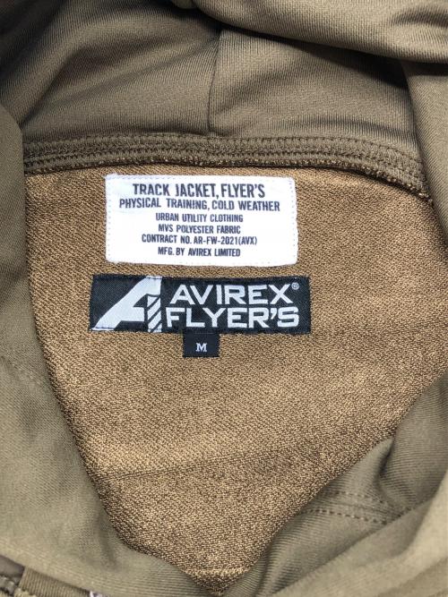 AVIREX（アヴィレックス）AVIREX (アヴィレックス) FLYERS LONG PARKA カーキ サイズ:Mの古着・服飾アイテム