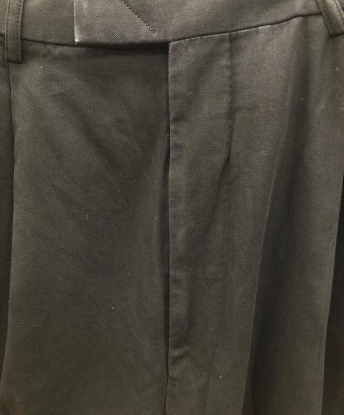 LAD MUSICIAN（ラッドミュージシャン）LAD MUSICIAN (ラッドミュージシャン) スラックス ブラック サイズ:46の古着・服飾アイテム