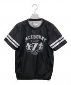 JACK BUNNYジャックバニー）の古着「ゴルフウェア(トップス)」｜ブラック