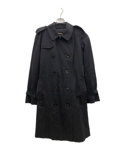 BURBERRY LONDON（バーバリーロンドン）BURBERRY LONDON (バーバリーロンドン) ライナー付トレンチコート ブラック サイズ:Lの古着・服飾アイテム