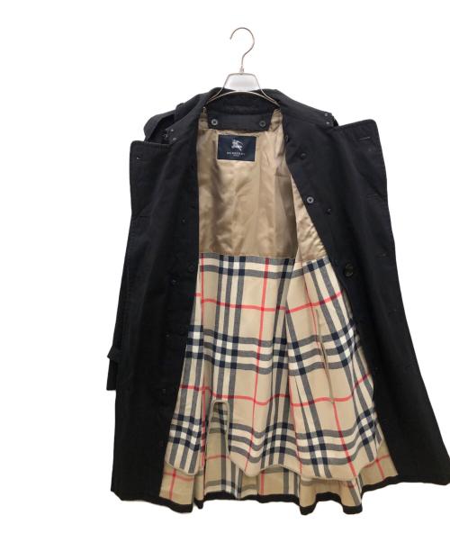 BURBERRY LONDON（バーバリーロンドン）BURBERRY LONDON (バーバリーロンドン) ライナー付トレンチコート ブラック サイズ:Lの古着・服飾アイテム