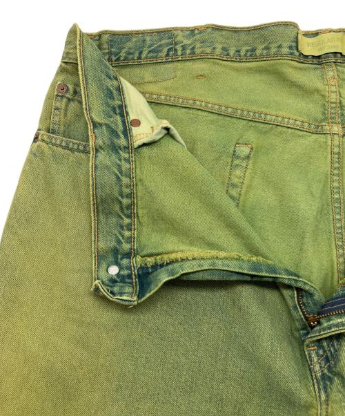 LEVI'S（リーバイス）LEVI'S (リーバイス) 00s 505後染めデニムパンツ　釦裏615　2002年製　古着 グリーン サイズ:W44×L32の古着・服飾アイテム