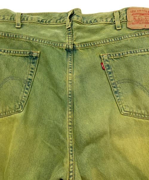 LEVI'S（リーバイス）LEVI'S (リーバイス) 00s 505後染めデニムパンツ　釦裏615　2002年製　古着 グリーン サイズ:W44×L32の古着・服飾アイテム