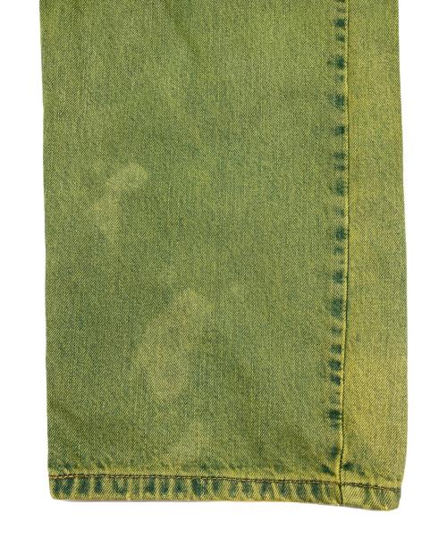 LEVI'S（リーバイス）LEVI'S (リーバイス) 00s 505後染めデニムパンツ　釦裏615　2002年製　古着 グリーン サイズ:W44×L32の古着・服飾アイテム