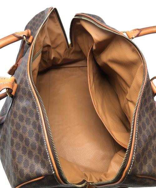 CELINE（セリーヌ）CELINE (セリーヌ) ボストンバッグ　マカダム柄 ブラウンの古着・服飾アイテム