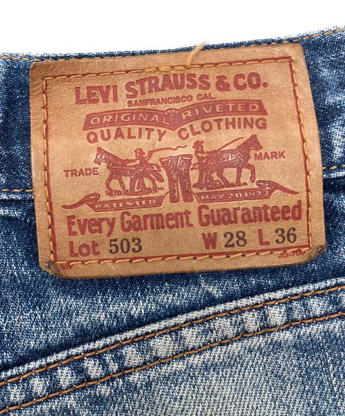 LEVI'S（リーバイス）LEVI'S (リーバイス) 90s 503デニムパンツ　ボタン裏J22 インディゴ サイズ: W28×L36の古着・服飾アイテム