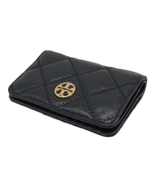 TORY BURCH（トリーバーチ）TORY BURCH (トリーバーチ) 2つ折り財布 ブラックの古着・服飾アイテム