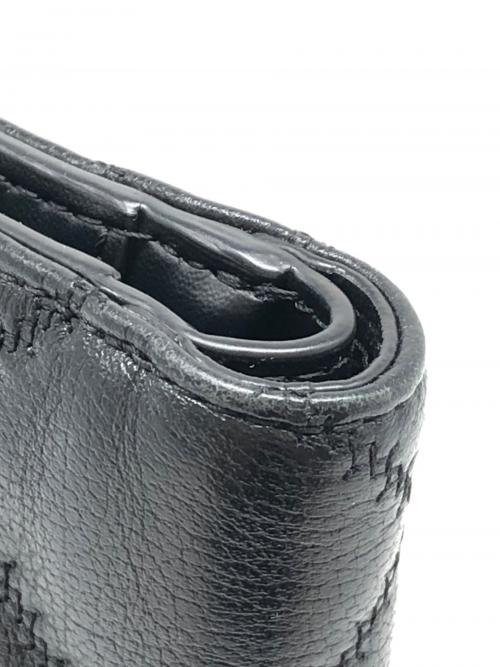 TORY BURCH（トリーバーチ）TORY BURCH (トリーバーチ) 2つ折り財布 ブラックの古着・服飾アイテム