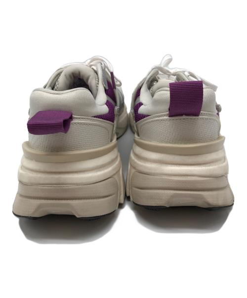 NIKE（ナイキ）NIKE (ナイキ) 	V2K Run Premium アイボリー×パープル サイズ:28cmの古着・服飾アイテム