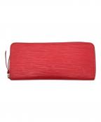 LOUIS VUITTONルイ ヴィトン）の古着「ポルトフォイユ・クレマンス　箱・保存袋付」｜レッド