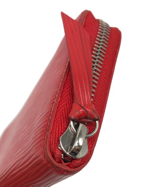 LOUIS VUITTON（ルイ ヴィトン）LOUIS VUITTON (ルイ ヴィトン) ポルトフォイユ・クレマンス　箱・保存袋付 レッドの古着・服飾アイテム