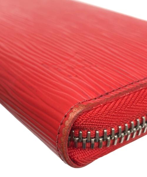 LOUIS VUITTON（ルイ ヴィトン）LOUIS VUITTON (ルイ ヴィトン) ポルトフォイユ・クレマンス　箱・保存袋付 レッドの古着・服飾アイテム