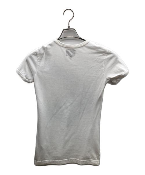 Vivienne Westwood ANGLOMANIA（ヴィヴィアンウエストウッドアングロマニア）Vivienne Westwood ANGLOMANIA (ヴィヴィアンウエストウッドアングロマニア) プリントTシャツ ホワイト サイズ:XSの古着・服飾アイテム