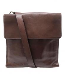 cocomeister（ココマイスター）の古着「レザーショルダーバッグ」｜ブラウン