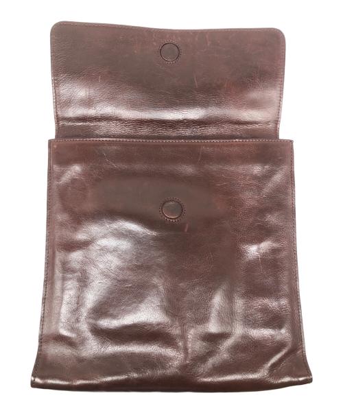 cocomeister（ココマイスター）cocomeister (ココマイスター) レザーショルダーバッグ ブラウンの古着・服飾アイテム