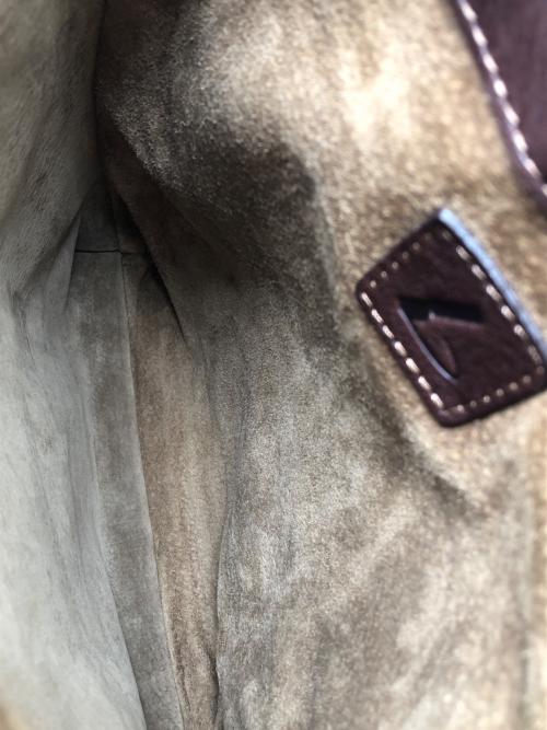 土屋鞄製造所（ツチヤカバンセイゾウショ）土屋鞄製造所 (ツチヤカバンセイゾウショ) レザーショルダーバッグ ブラウンの古着・服飾アイテム