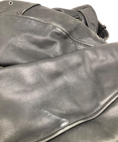 HARLEY-DAVIDSON（ハーレーダビッドソン）HARLEY-DAVIDSON (ハーレーダビッドソン) 80sダブルライダースジャケット ブラック サイズ:36の古着・服飾アイテム