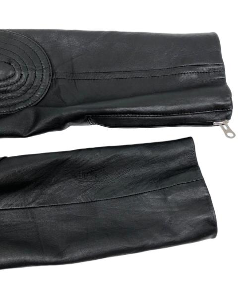 PAUL SMITH（ポールスミス）PAUL SMITH (ポールスミス) ダブルライダースジャケット ブラック サイズ:40の古着・服飾アイテム