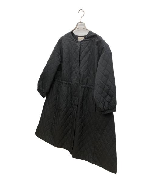 BEARDSLEY（ビアズリー）BEARDSLEY (ビアズリー) バルーン袖キルトコート ブラック サイズ:Fの古着・服飾アイテム