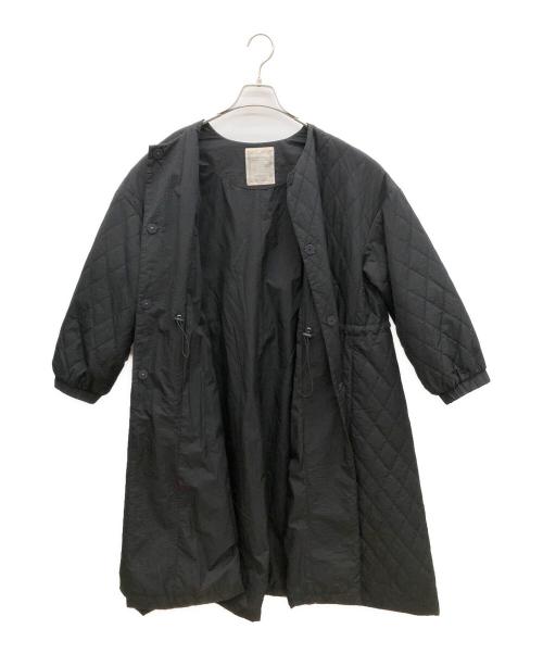 BEARDSLEY（ビアズリー）BEARDSLEY (ビアズリー) バルーン袖キルトコート ブラック サイズ:Fの古着・服飾アイテム