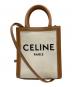 CELINE（セリーヌ）の古着「ミニ バーティカル カバ」｜アイボリー×ベージュ