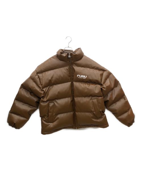 FUBU（フブ）FUBU (フブ) エコパファージャケット ブラウン サイズ:Lの古着・服飾アイテム