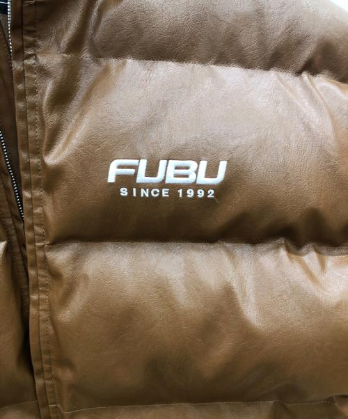 FUBU（フブ）FUBU (フブ) エコパファージャケット ブラウン サイズ:Lの古着・服飾アイテム
