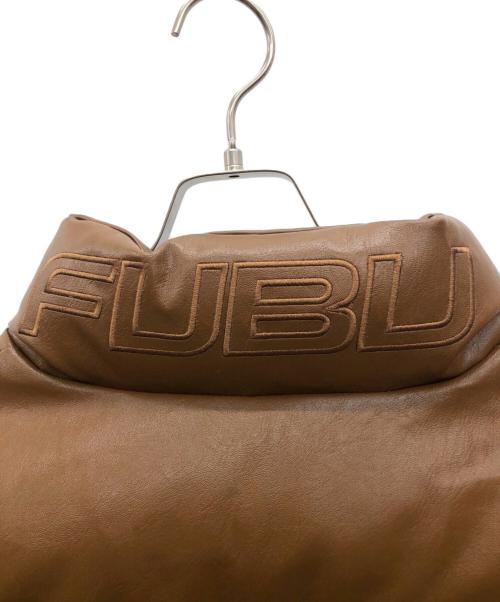 FUBU（フブ）FUBU (フブ) エコパファージャケット ブラウン サイズ:Lの古着・服飾アイテム