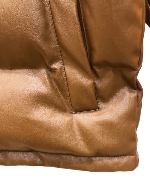 FUBU（フブ）FUBU (フブ) エコパファージャケット ブラウン サイズ:Lの古着・服飾アイテム